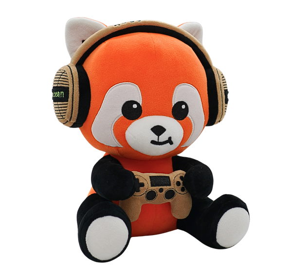 Gamer Panda (red) - Huggybean