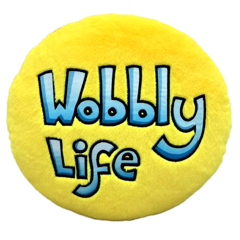 Wobbly Life Pillow